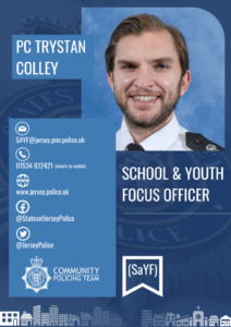 PC Trystan Colley - School and Youth Focus Officer