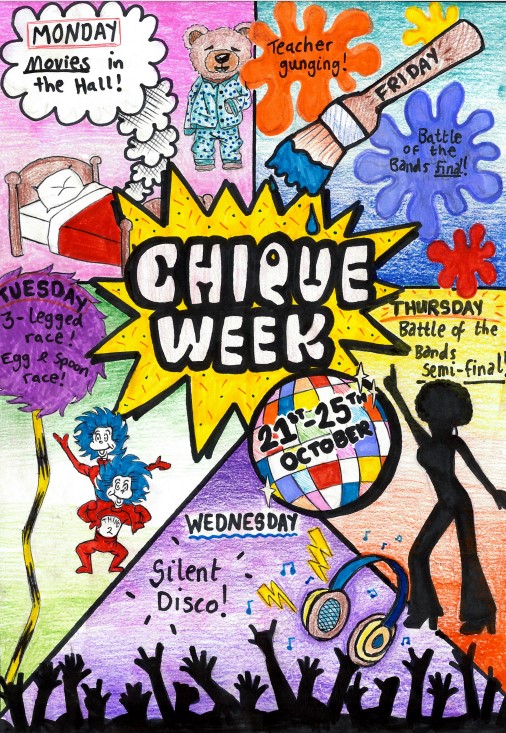Chique Week Poster 2024